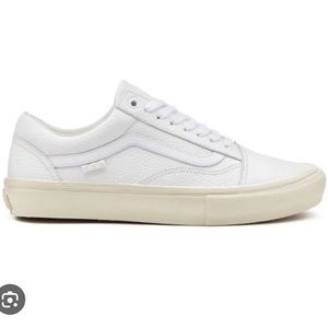 Skate Old Skool vintage leather sneakers